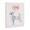 Stupell Industries Pastel Floral Dog Canvas Design by Carol Robinson
